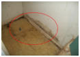 water leak floor damage image